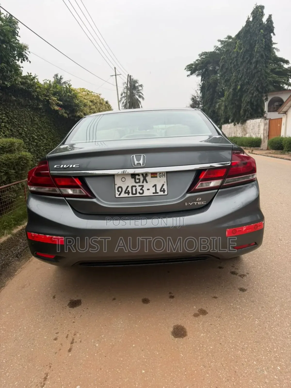 Honda Civic Coupe EX 2013 Gray