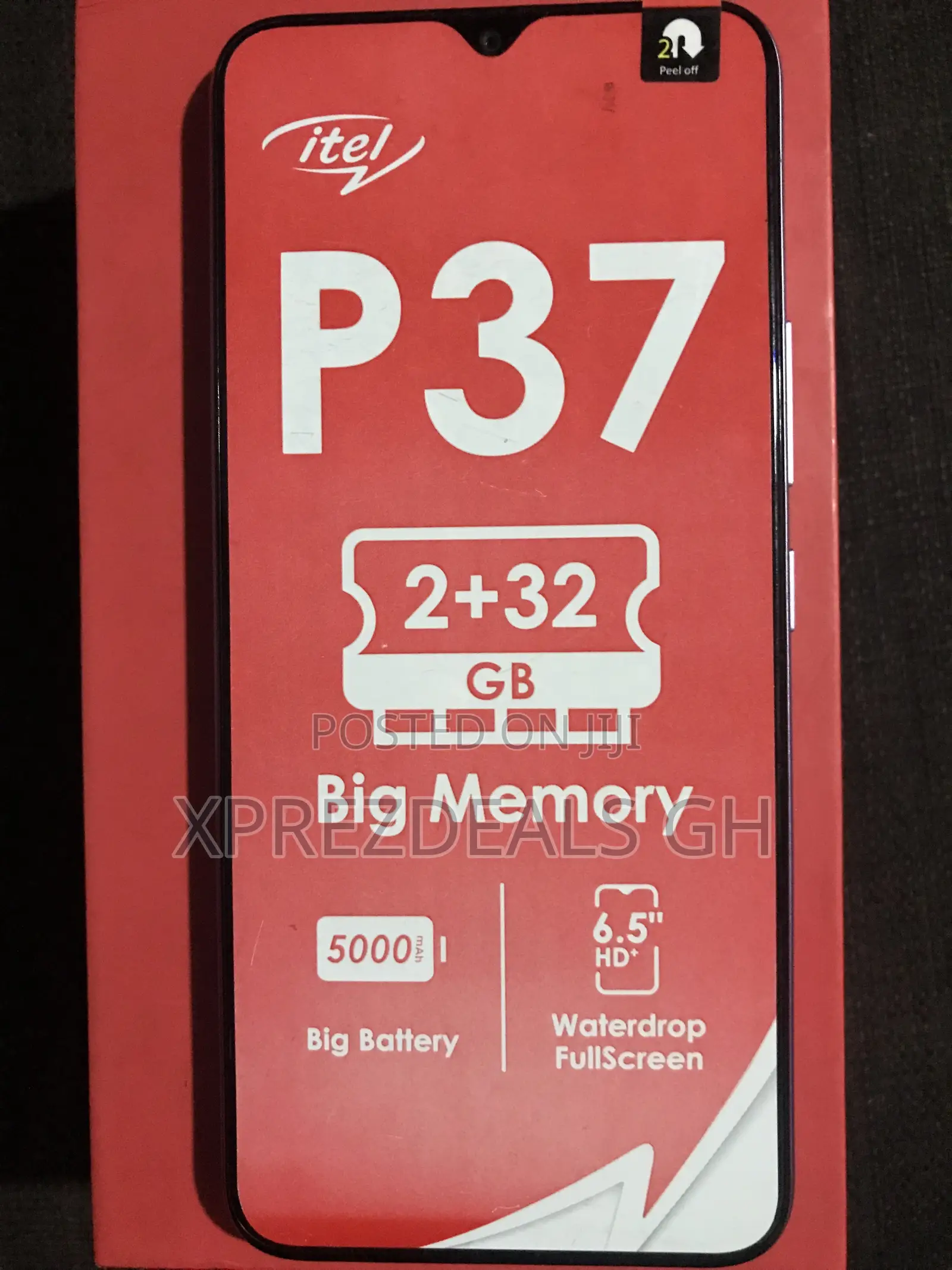 New Itel P37 32 GB Purple