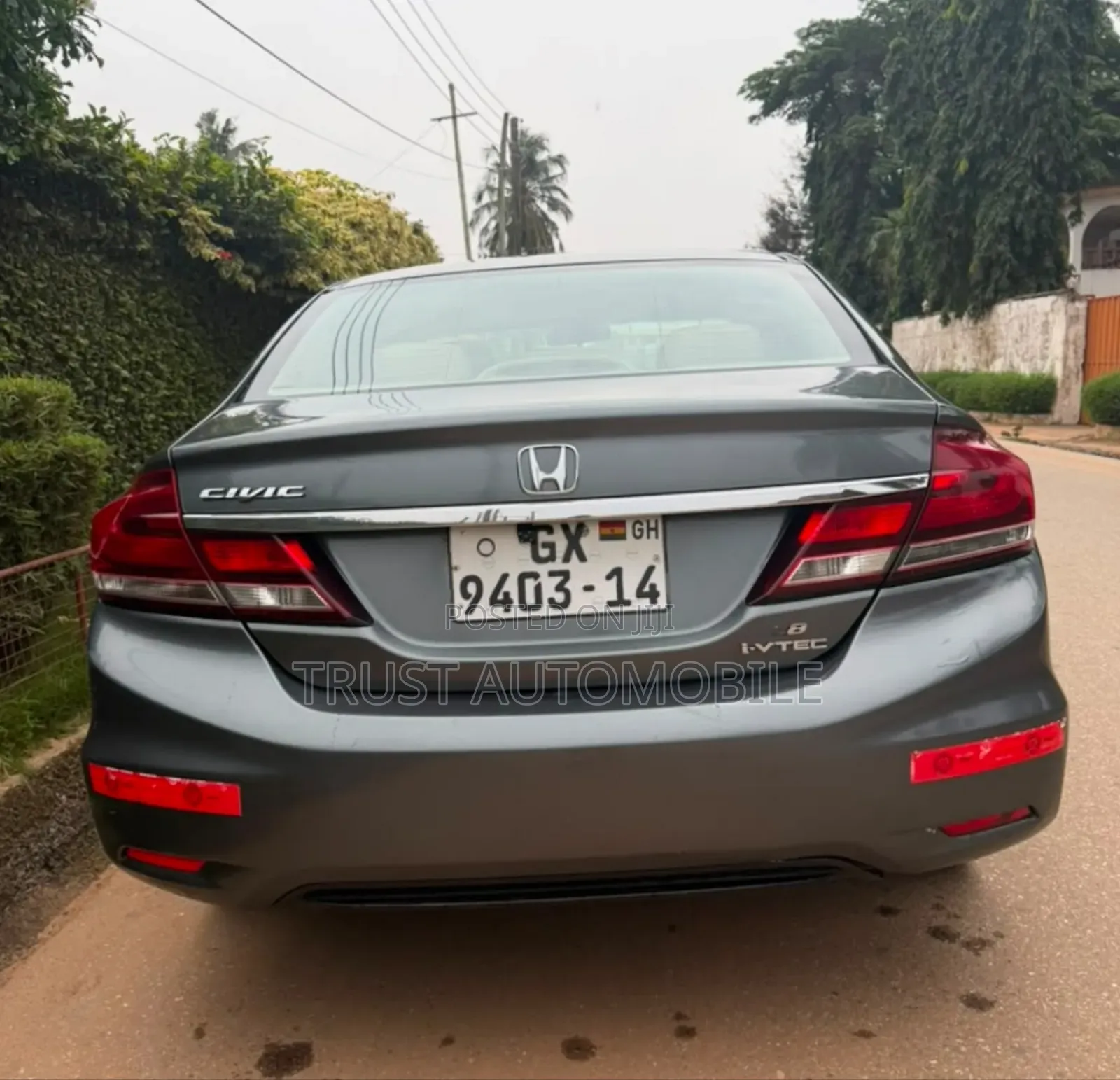 Honda Civic Coupe EX 2013 Gray