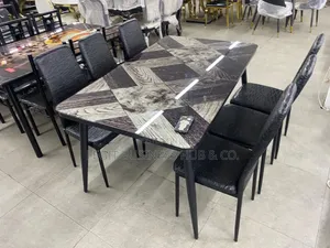 Designed Glass Dining Set