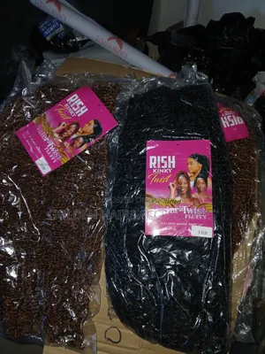 24inch Human Hair Kinky Blend