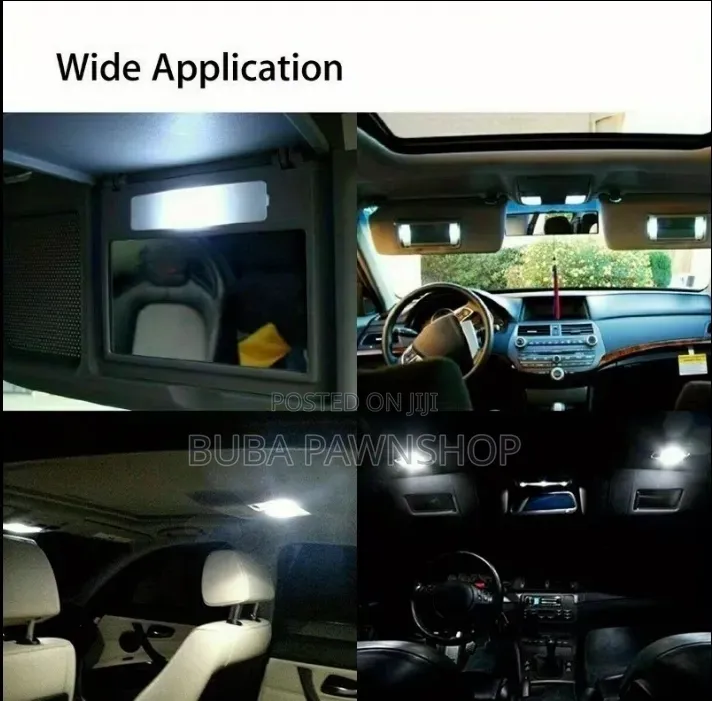 20-Piece Universal Car Interior LED Light Bulb Replacement Kit