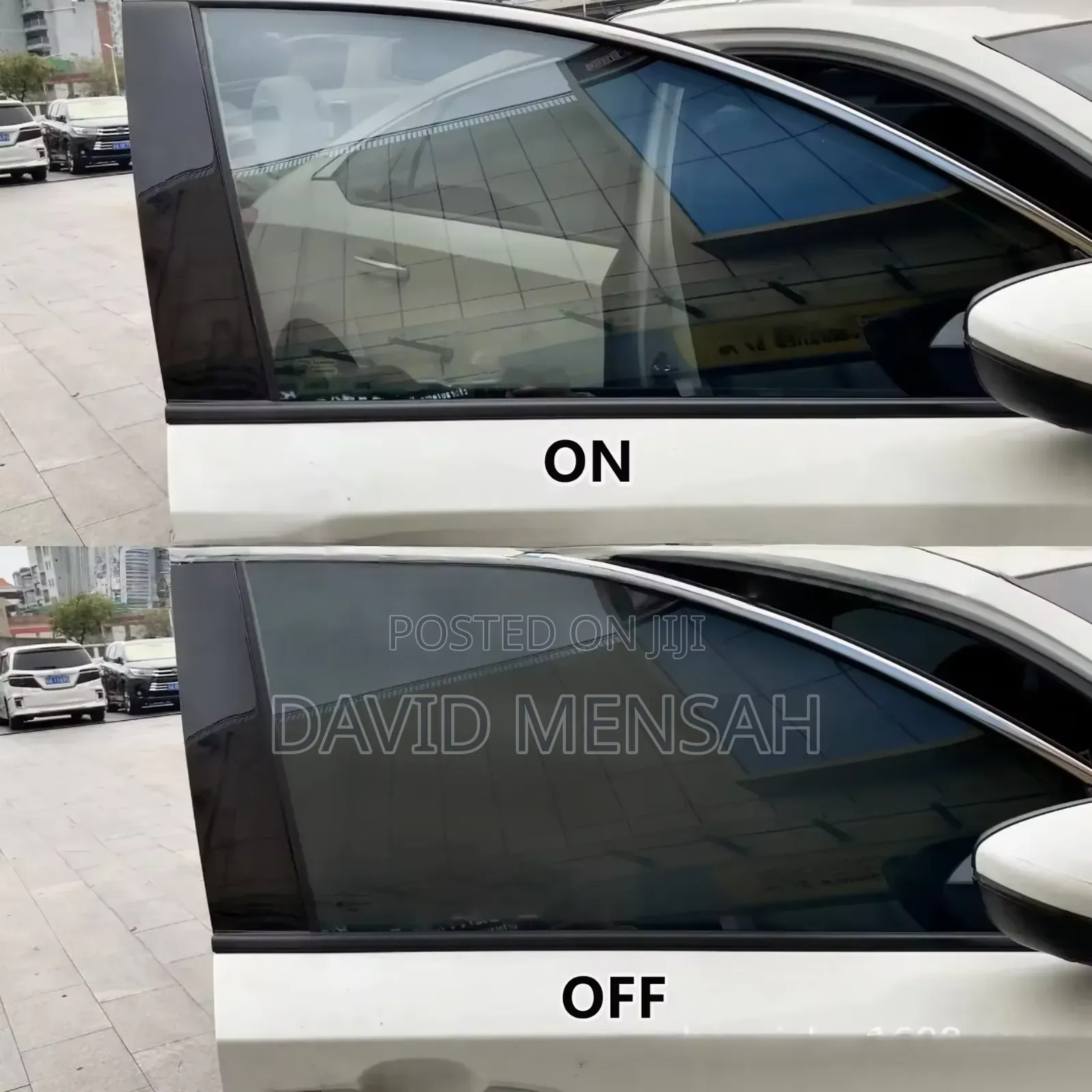 Adjustable Tinted Film