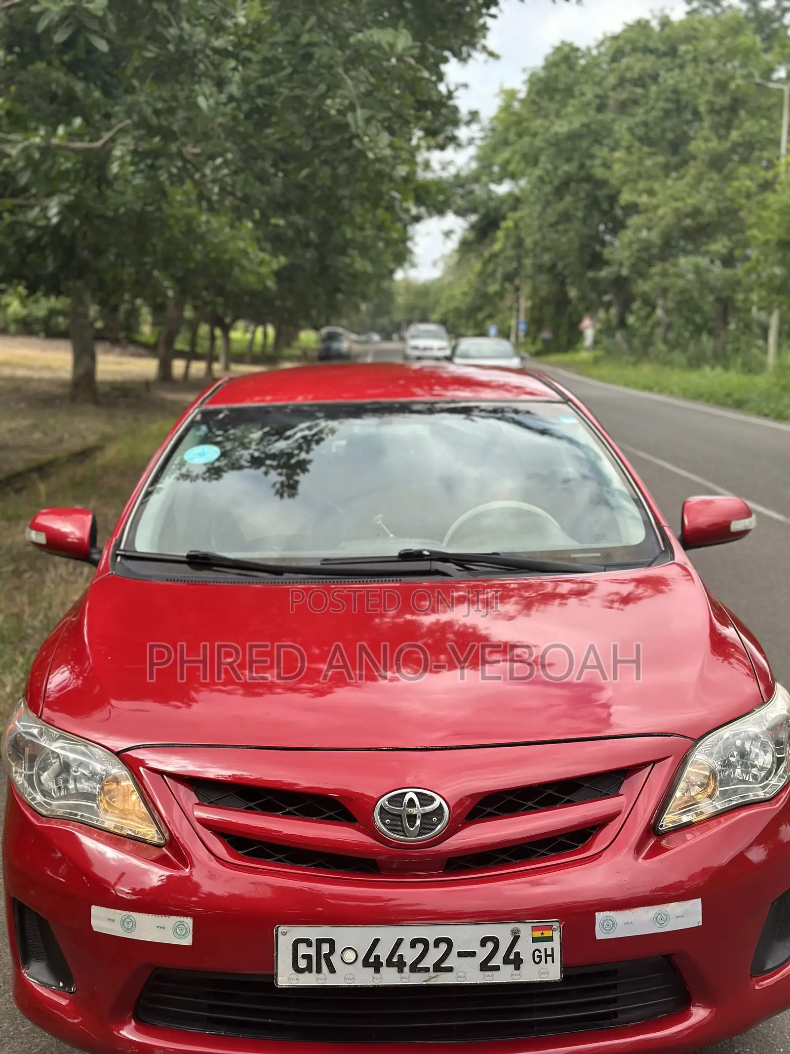 Toyota Corolla LE 4dr Sedan (1.8L 4cyl 4A) 2013 Red