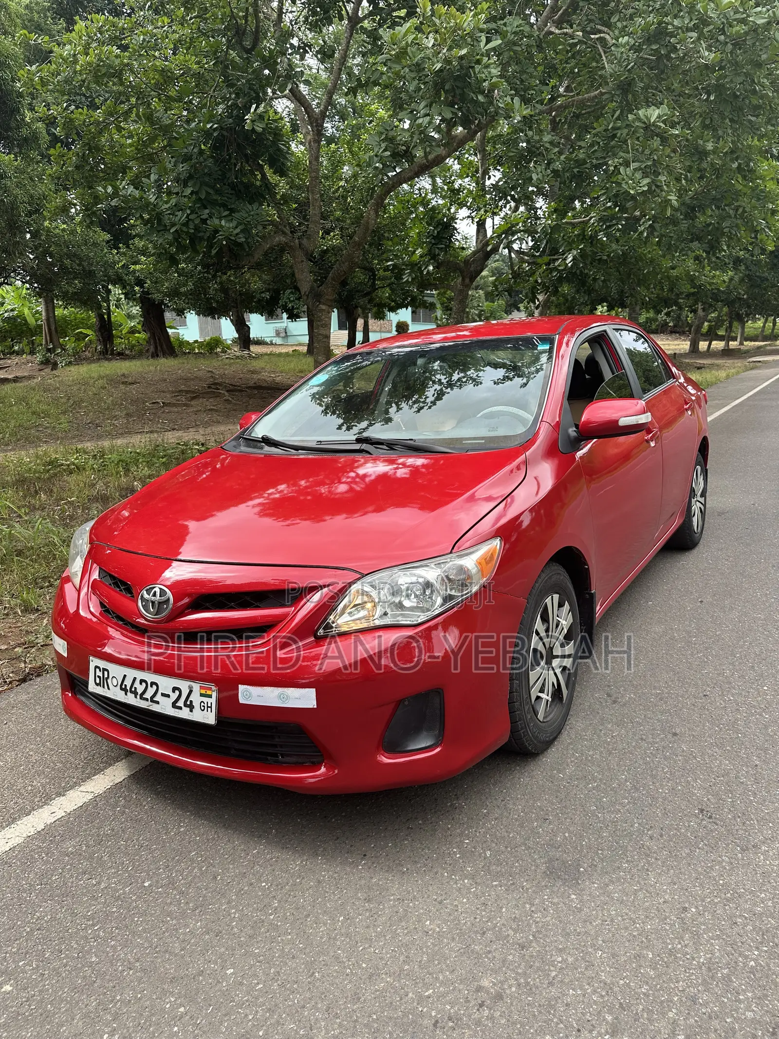 Toyota Corolla LE 4dr Sedan (1.8L 4cyl 4A) 2013 Red