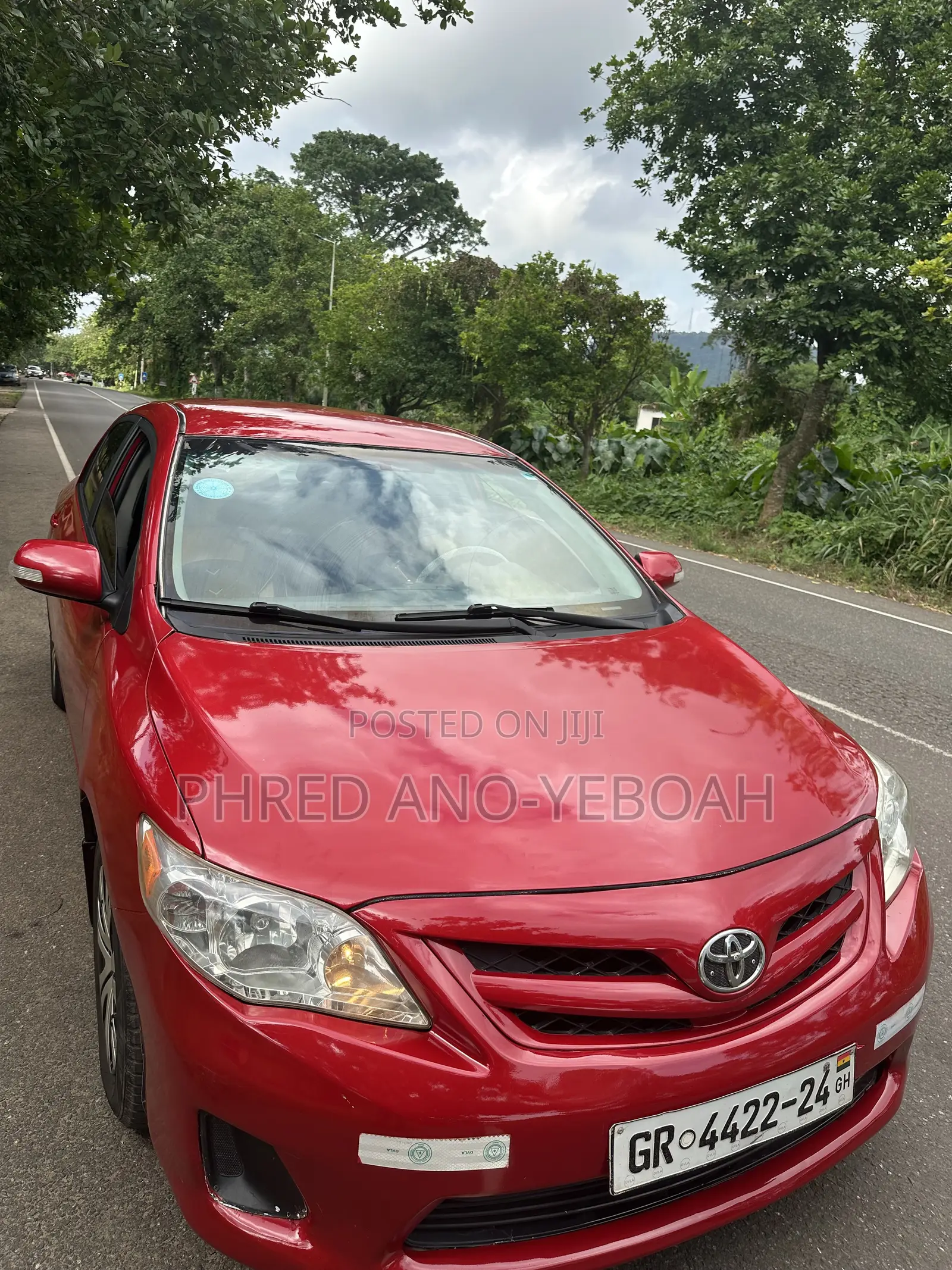 Toyota Corolla LE 4dr Sedan (1.8L 4cyl 4A) 2013 Red