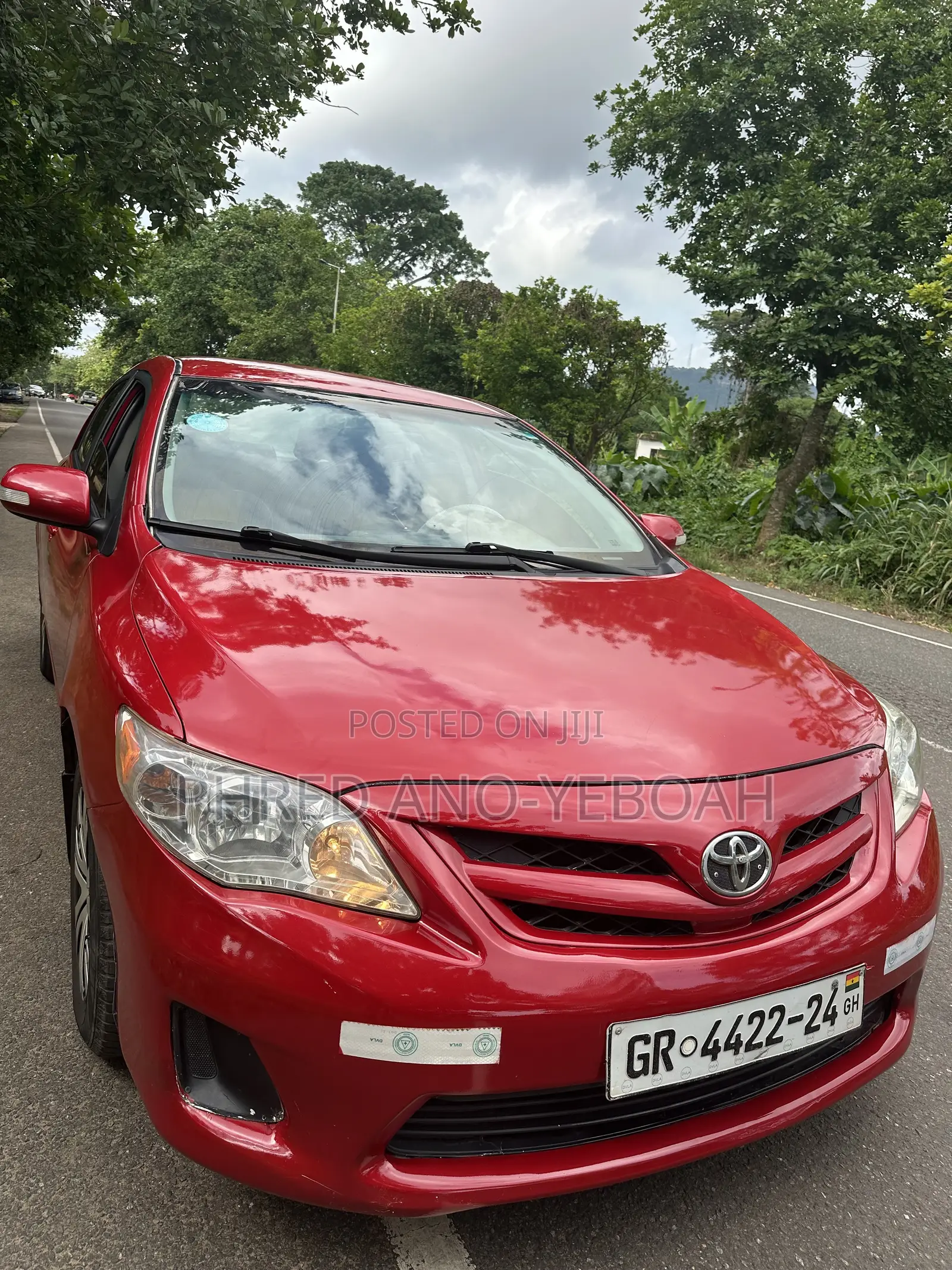 Toyota Corolla LE 4dr Sedan (1.8L 4cyl 4A) 2013 Red