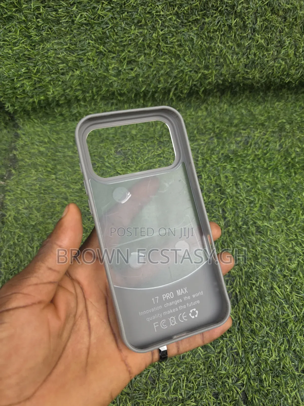 iPhone 17 Pro Max Half Translucent Case