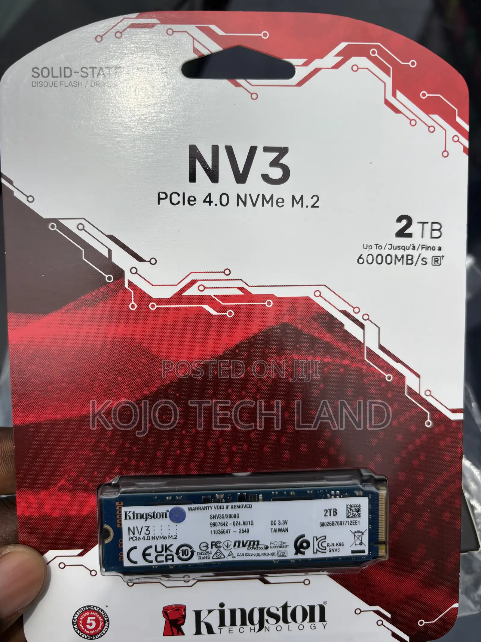 Kingston 2tb Gen4 Nvme SSD