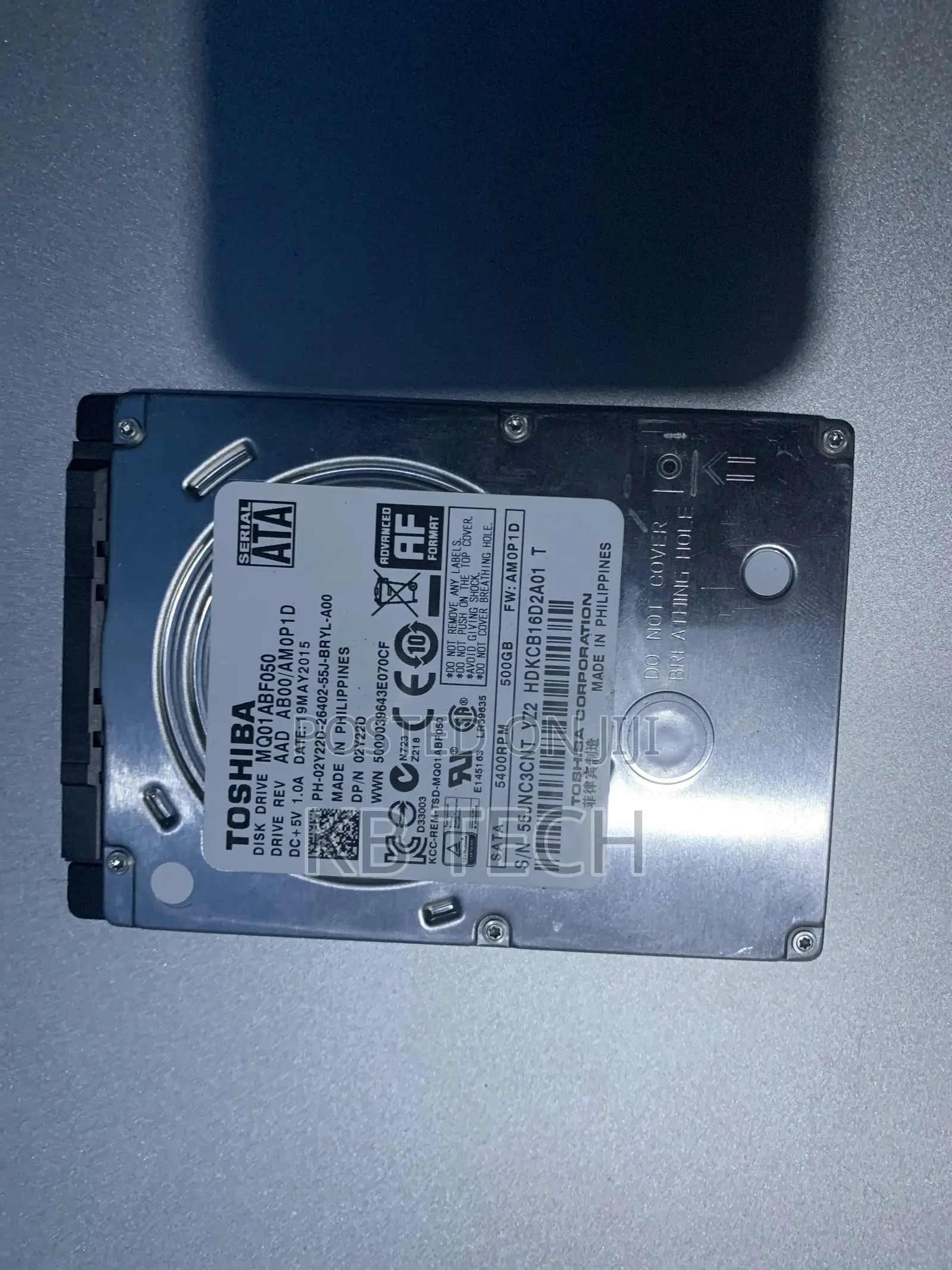 500gb Sata HDD
