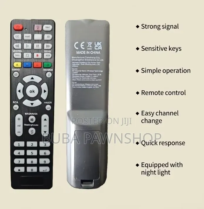 RC-G008 Universal Smart TV Replacement Remote Control
