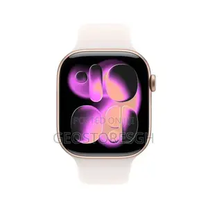 Apple Watch Series 11 [GPS + Cellular 46mm] Smartwatch With Rose Gold