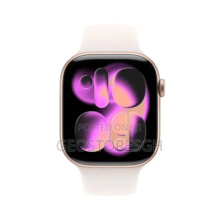 Apple Watch Series 11 [GPS + Cellular 46mm] Smartwatch With Rose Gold