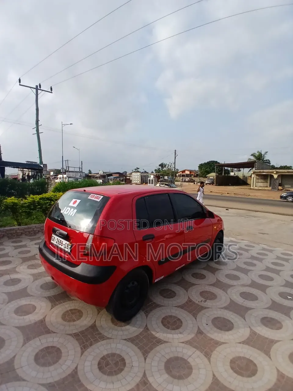 Hyundai Getz 2010 Red