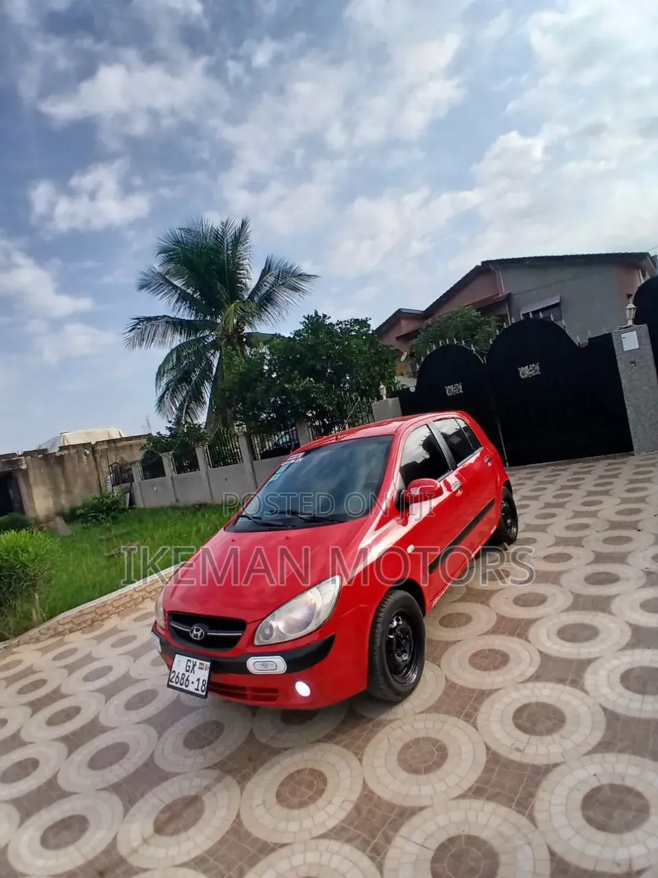 Hyundai Getz 2010 Red