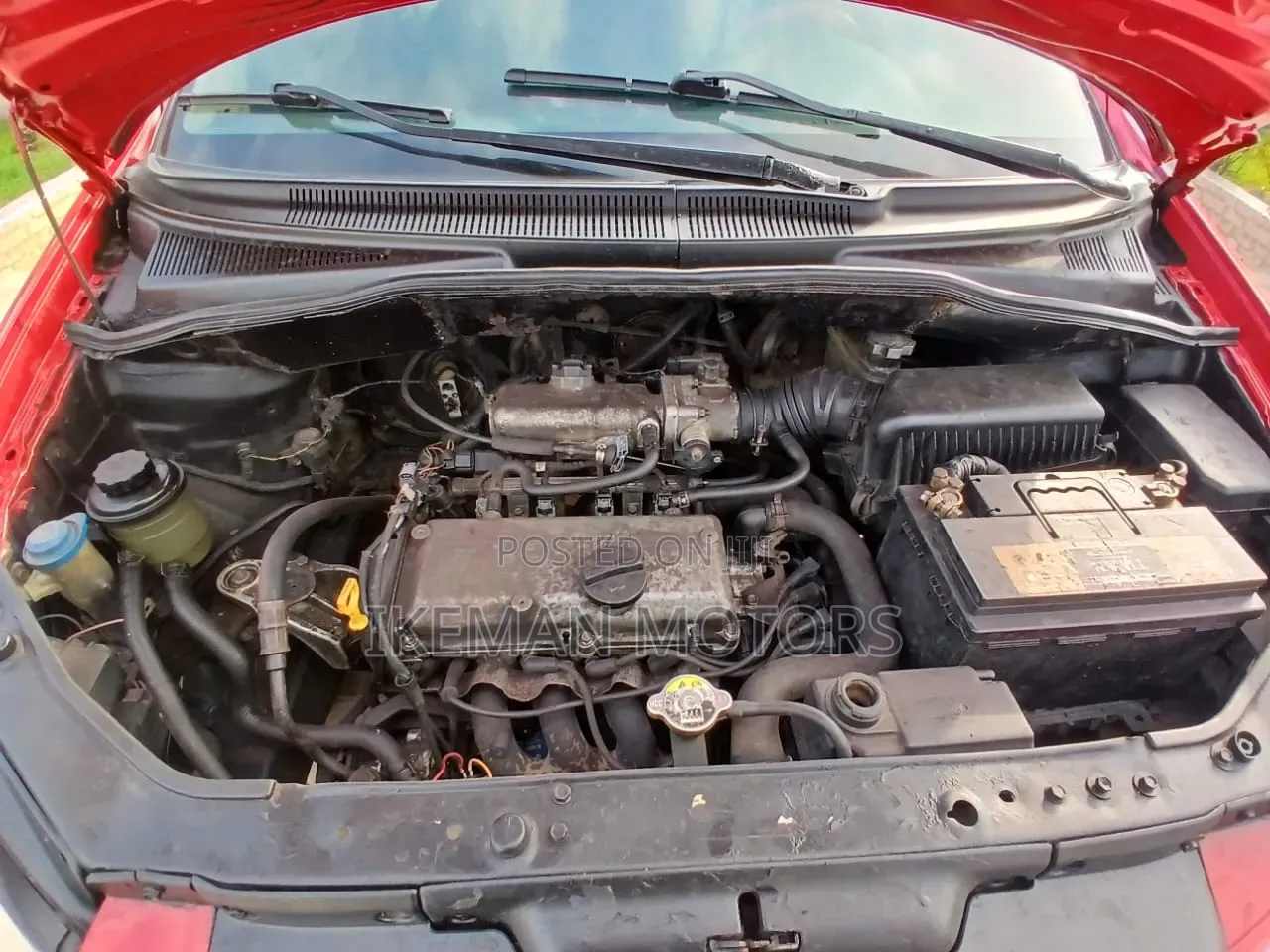 Hyundai Getz 2010 Red