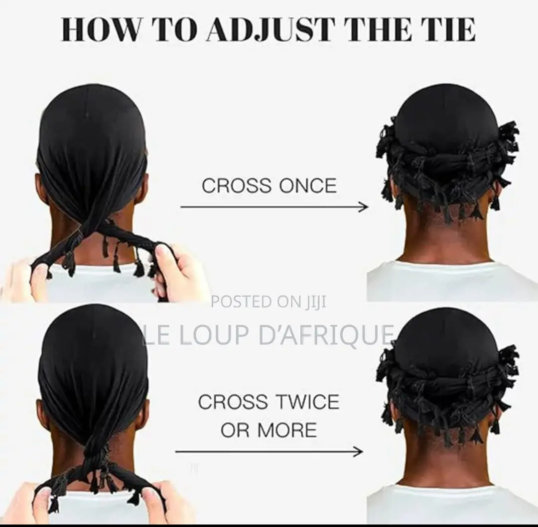 FANSHINUO Versatile Twisted Tail Durags