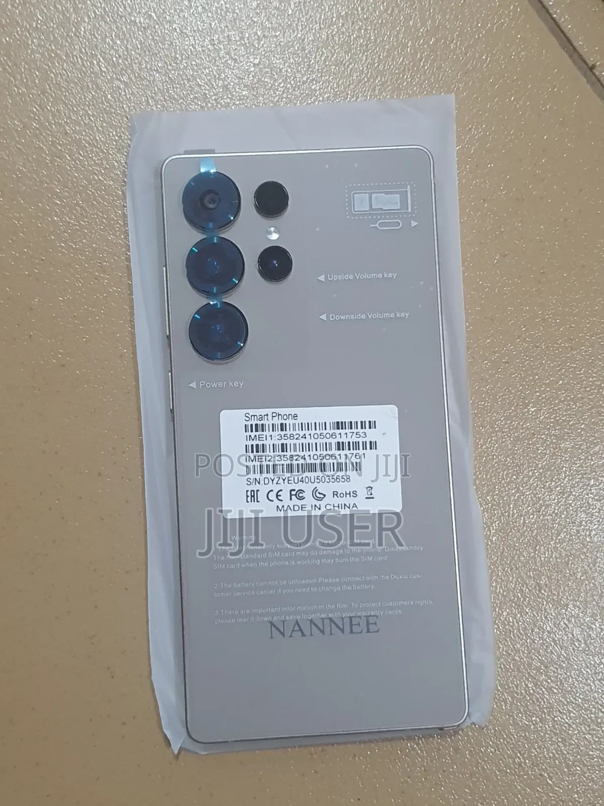 New Mobile Phone 1 TB Gray