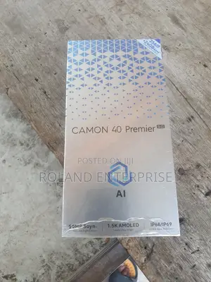 New Tecno Camon 40 Premier 256 GB Black