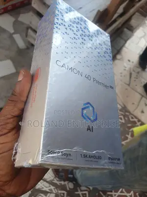 New Tecno Camon 40 Premier 256 GB Black
