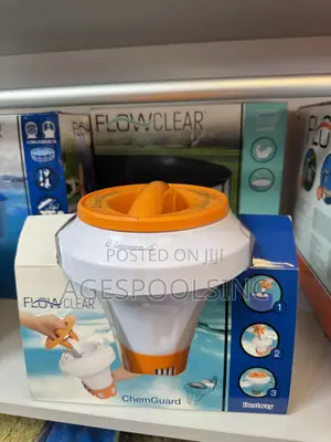Swimming Pool Chemical Holder and Dispenser