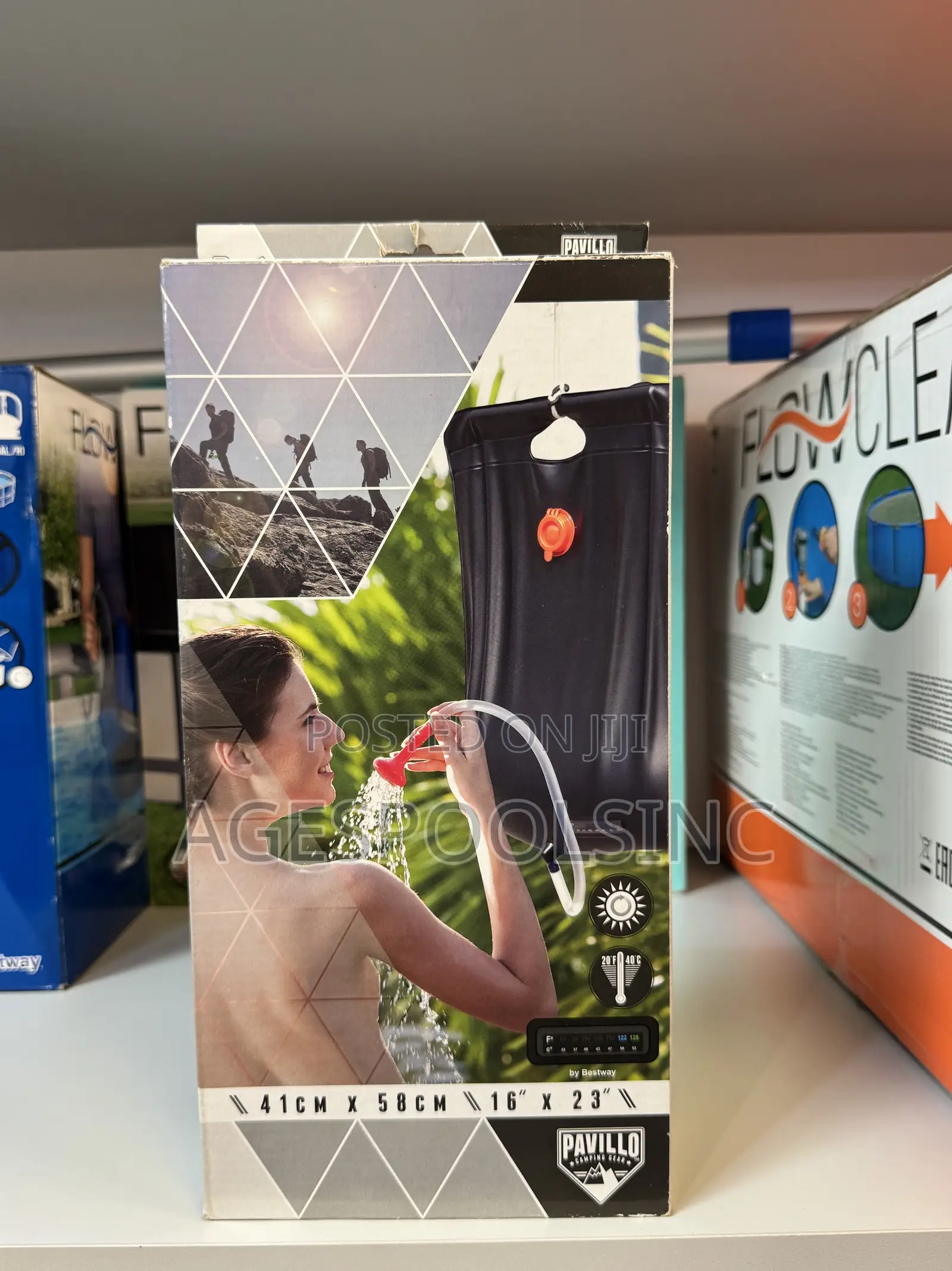 Solar-Pro Portable Outdoor Shower