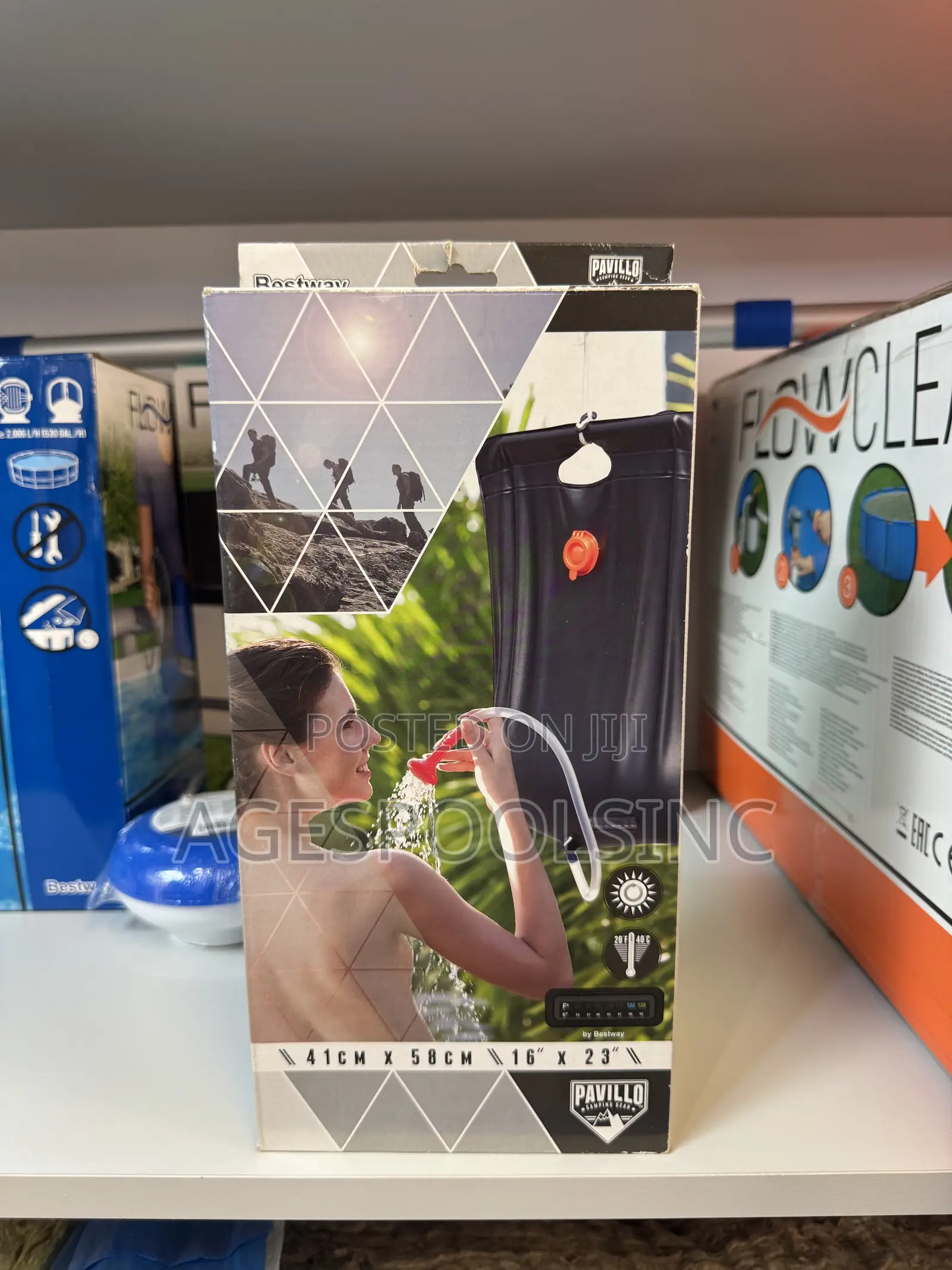 Solar-Pro Portable Outdoor Shower