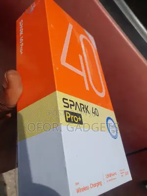 New Tecno Spark 40 Pro+ 256 GB Black