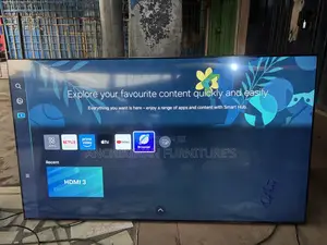 Qled Samsung 65 Inch Smart Tizen Os Software TV (Cash on Delivery)