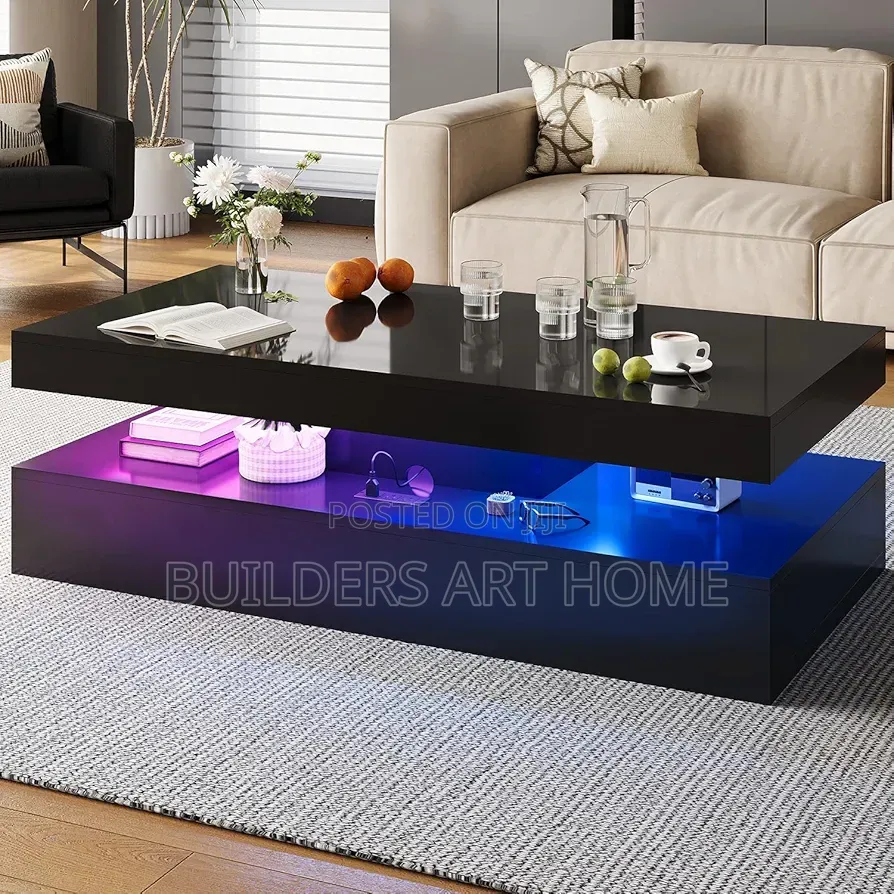 Modern Center Table (Electrical Outlet)