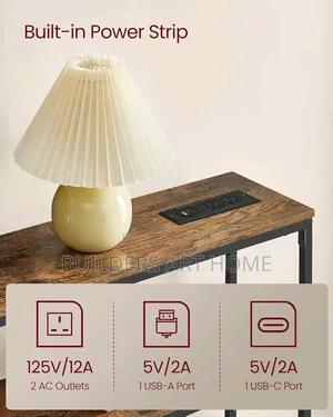 Console Table With Mirror and Charging Spot.