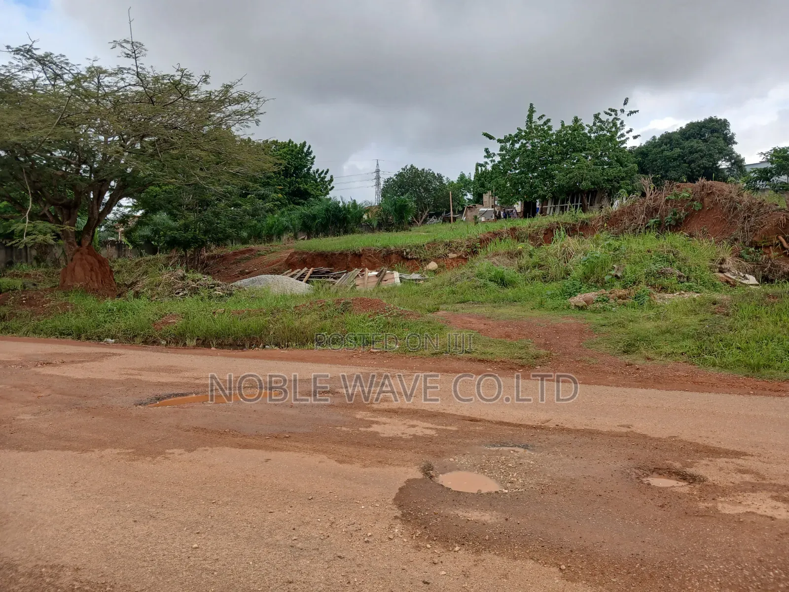 Main Road Land on Santasi -Nkoranza Road for Rent