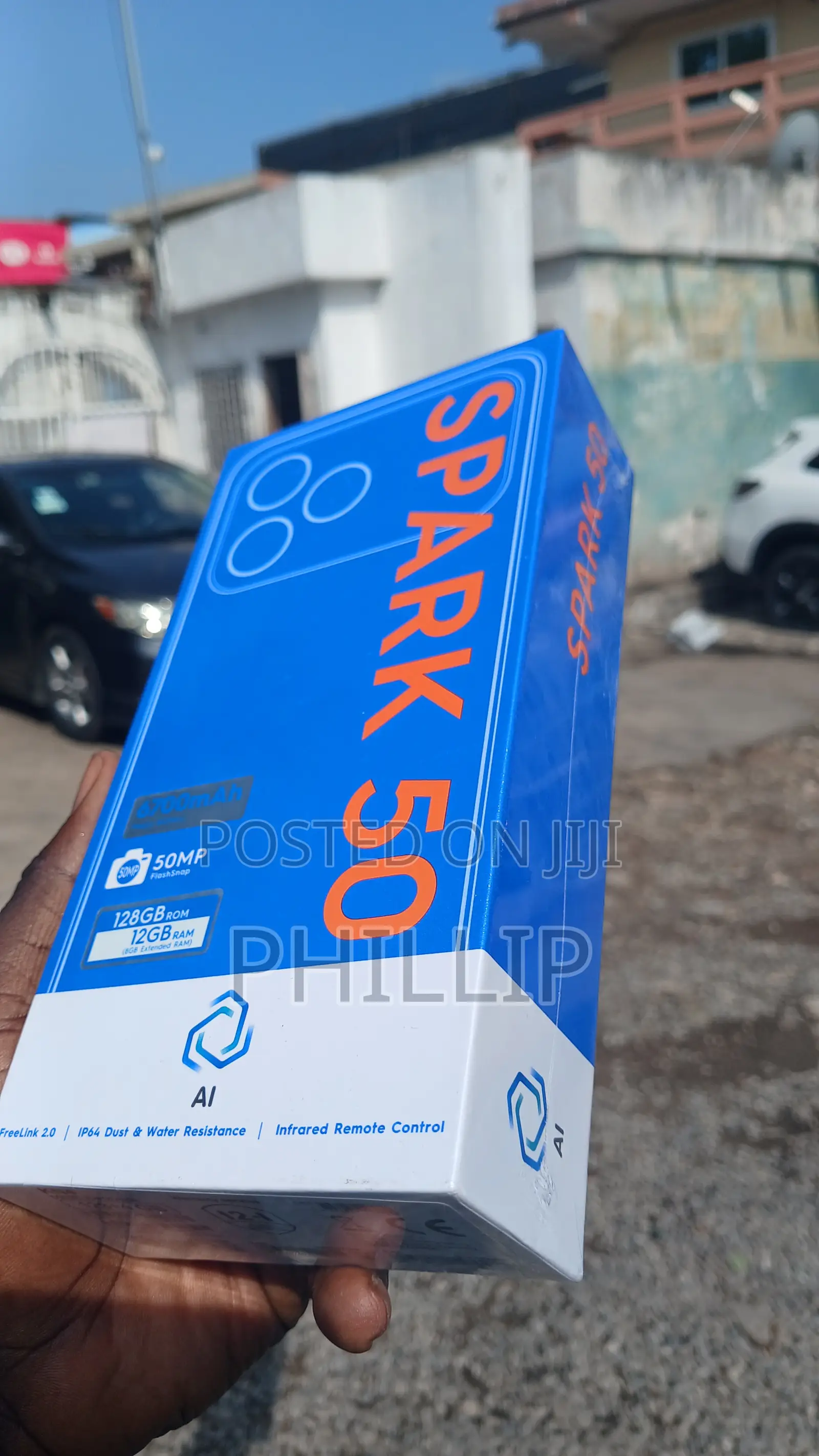 New Tecno Spark 50 128 GB Black