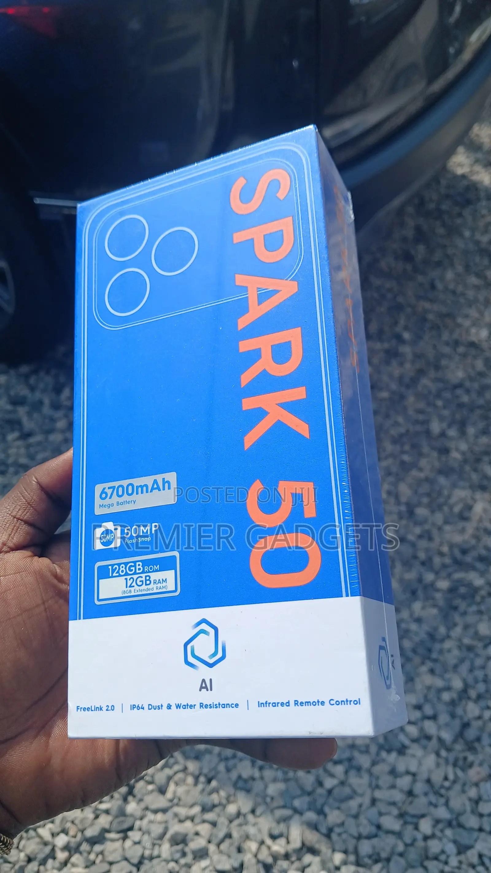 New Tecno Spark 50 128 GB White
