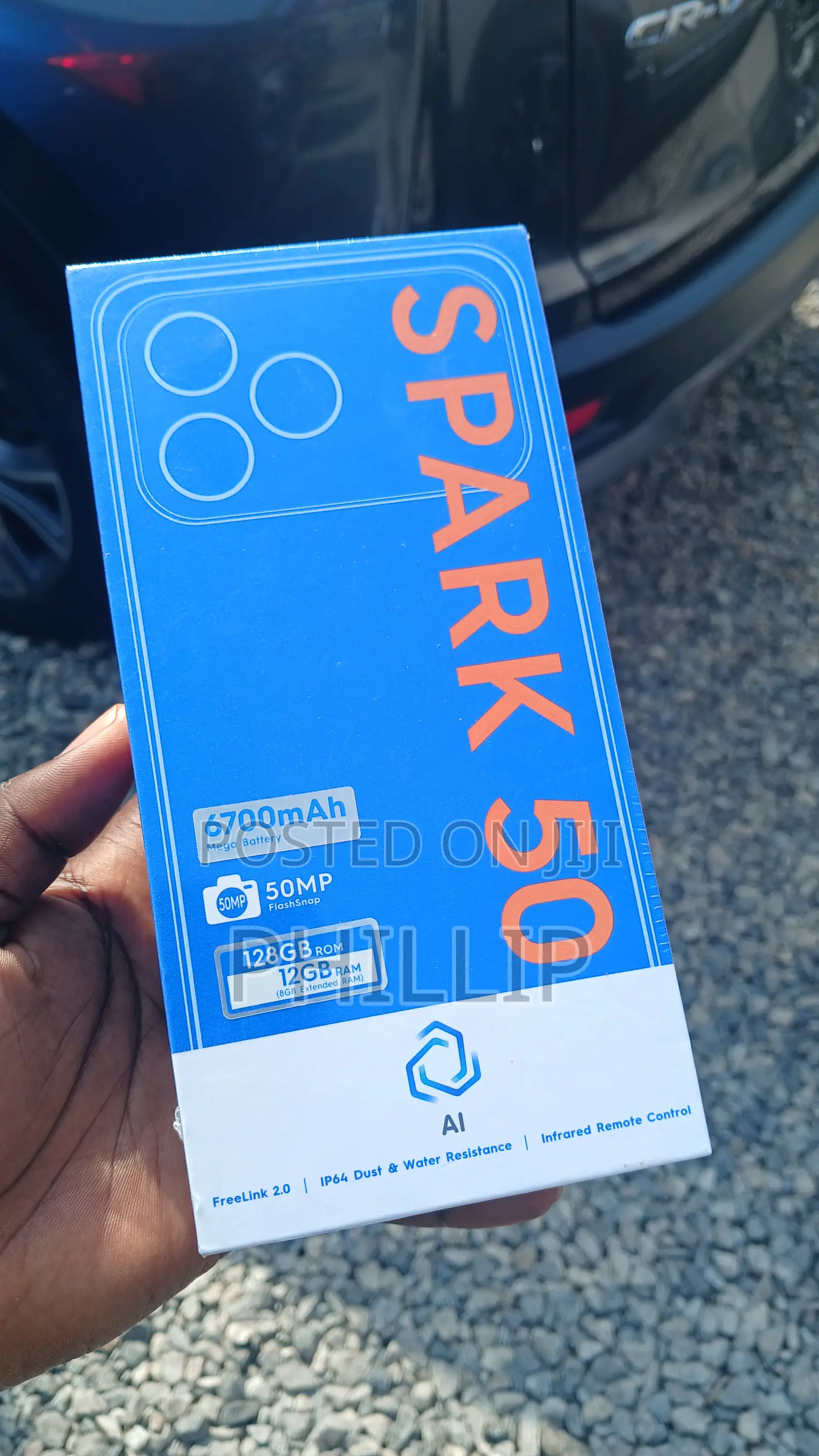 New Tecno Spark 50 128 GB White