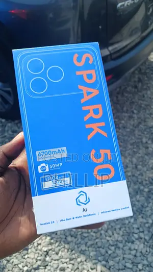 New Tecno Spark 50 128 GB White