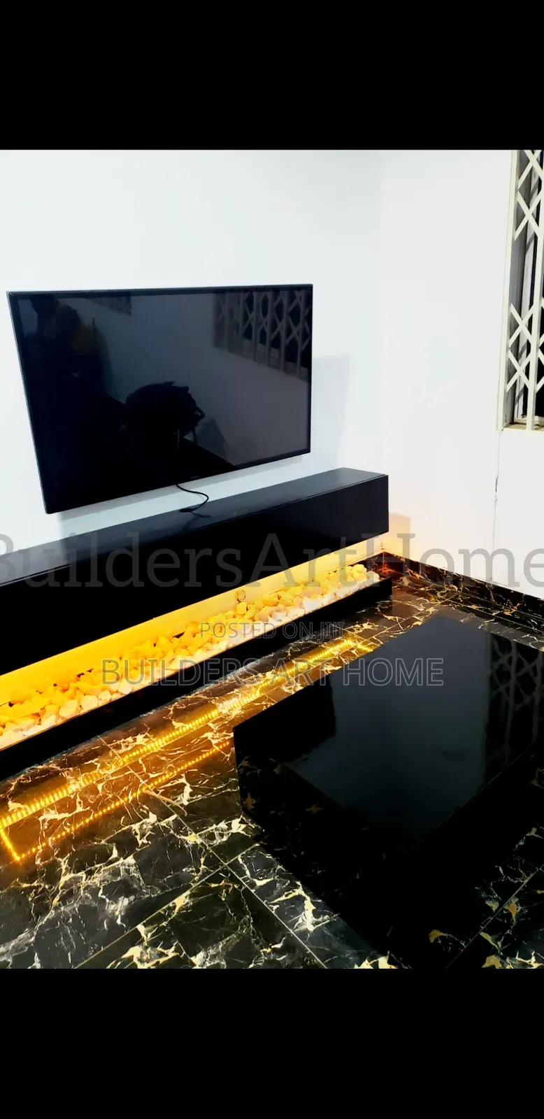 TV Stand With Center Table(LED)