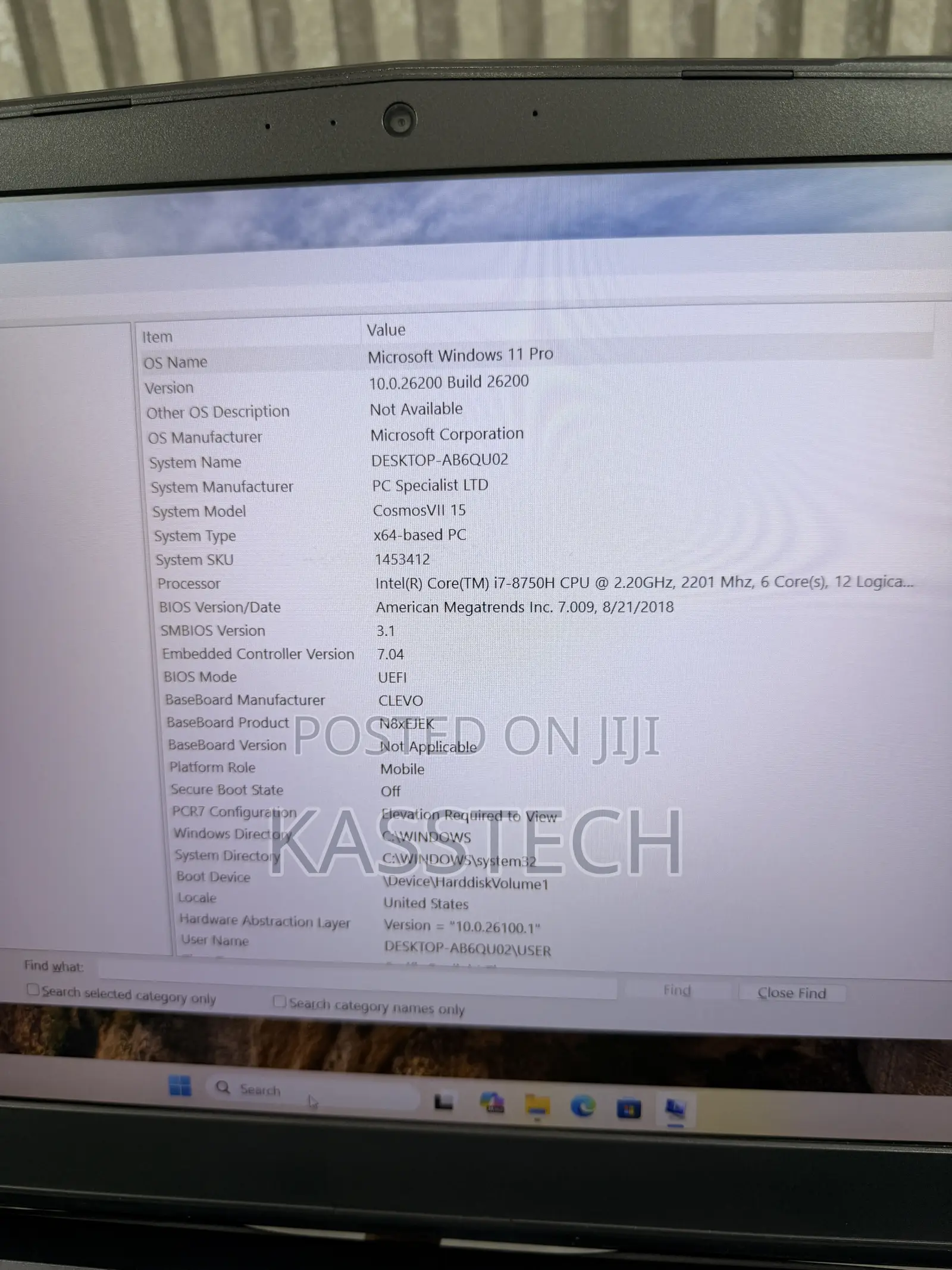 Laptop Gigabyte 16GB Intel Core i7 SSD 500GB