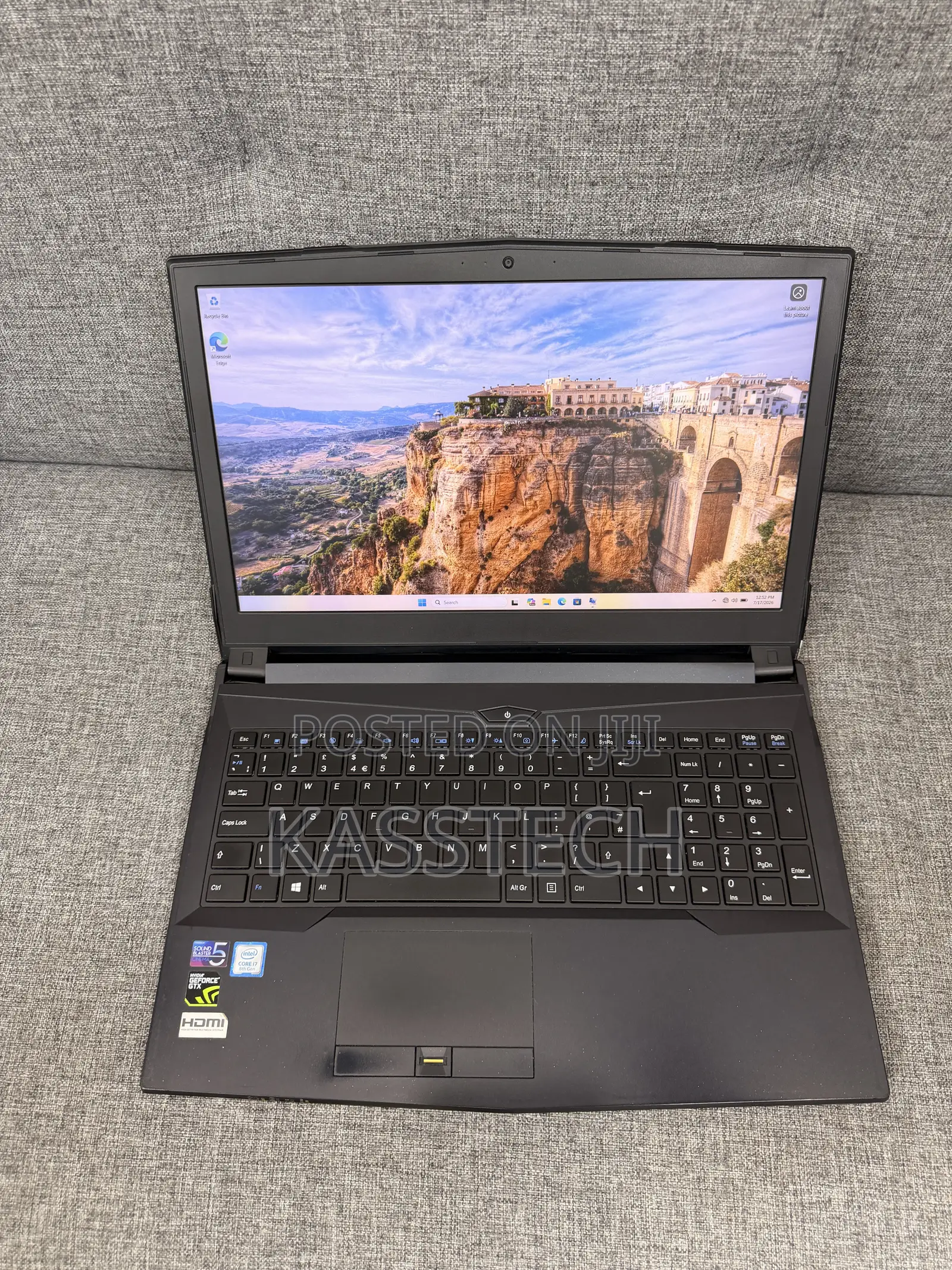 Laptop Gigabyte 16GB Intel Core i7 SSD 500GB