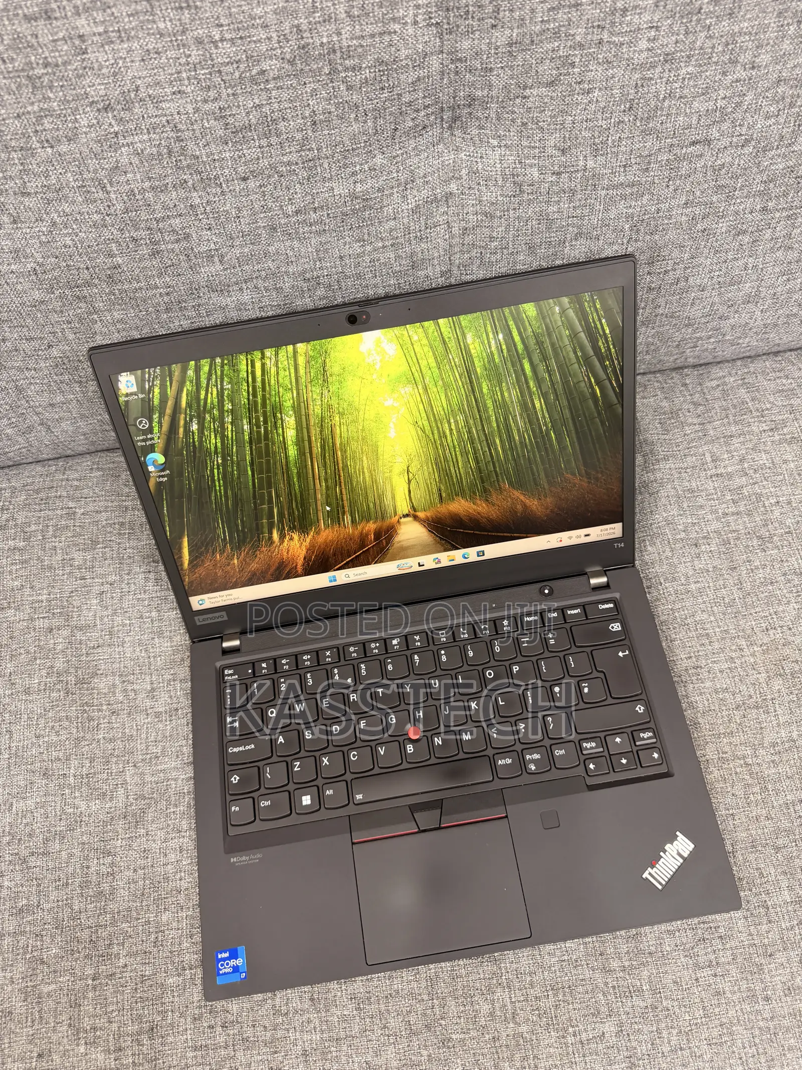 Laptop Lenovo ThinkPad T14 G2 16GB Intel Core i7 SSD 256GB