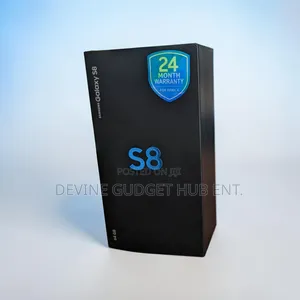 New Samsung Galaxy S8 64 GB Black