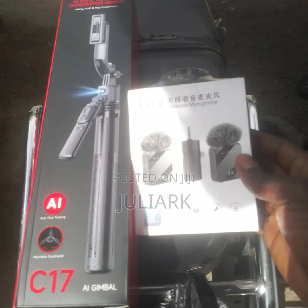 AI 360 Face Tracking Selfie Stick