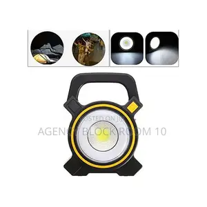 NATIONWIDE DELIVERY - Rechargeable LED Emergency Lamp - Black