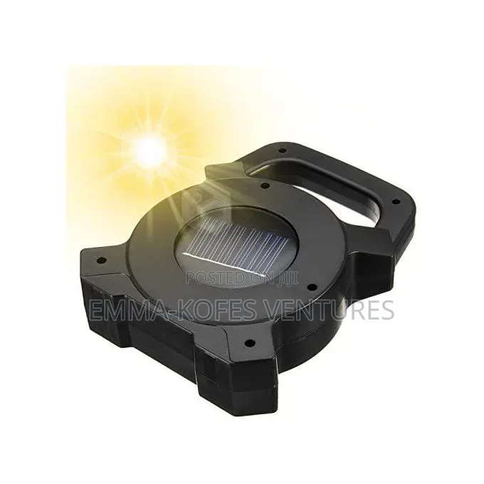 NATIONWIDE DELIVERY - Rechargeable LED Emergency Lamp - Black