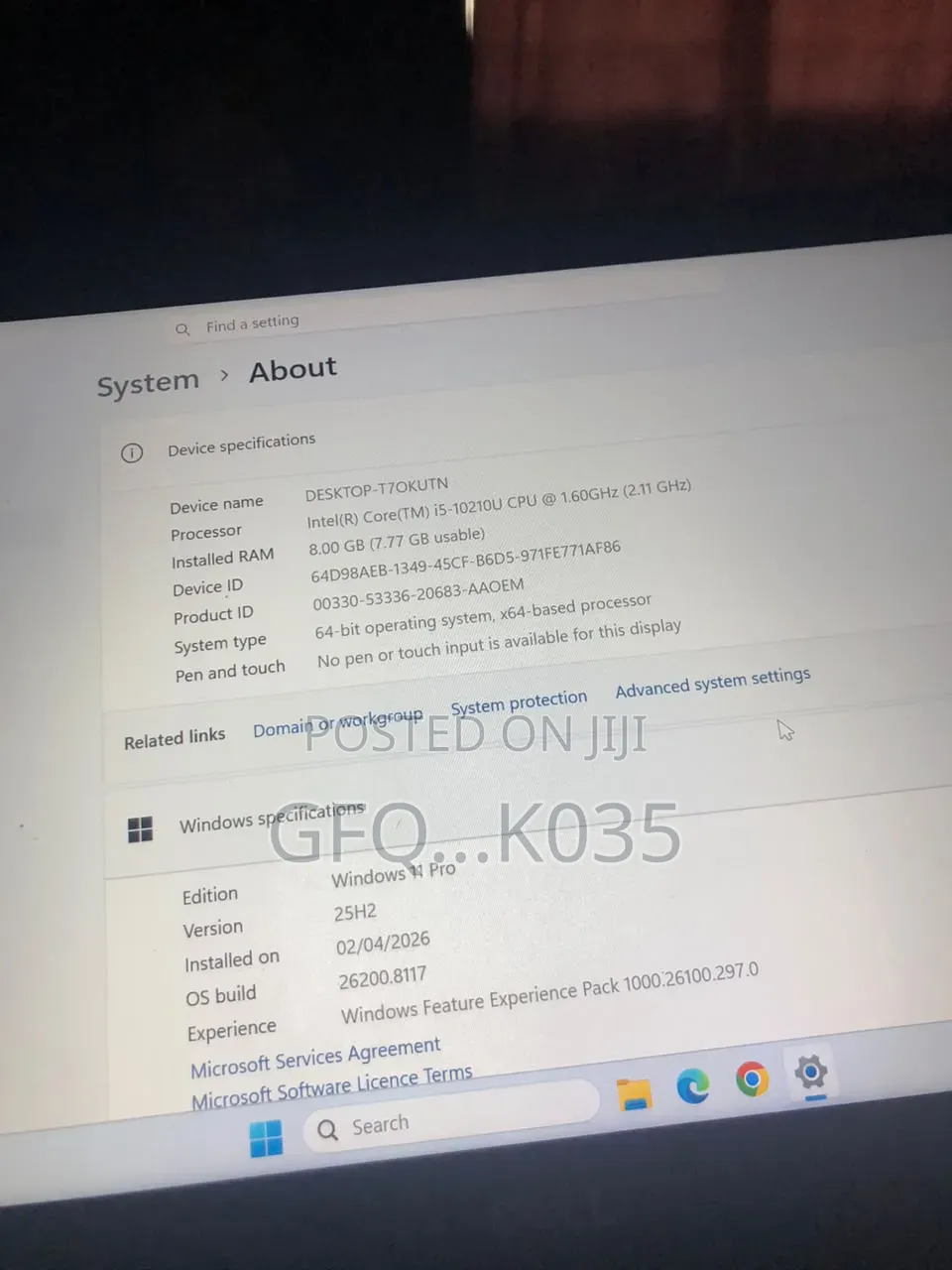 New Laptop Dell Latitude 3410 8GB Intel Core i5 SSD 256GB