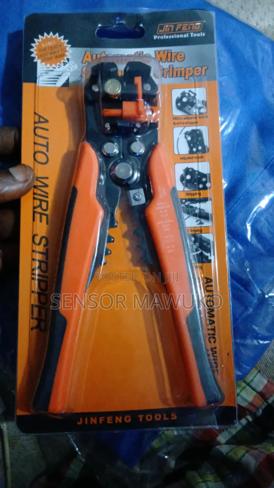 Automatic Wire Stripper and Crimper