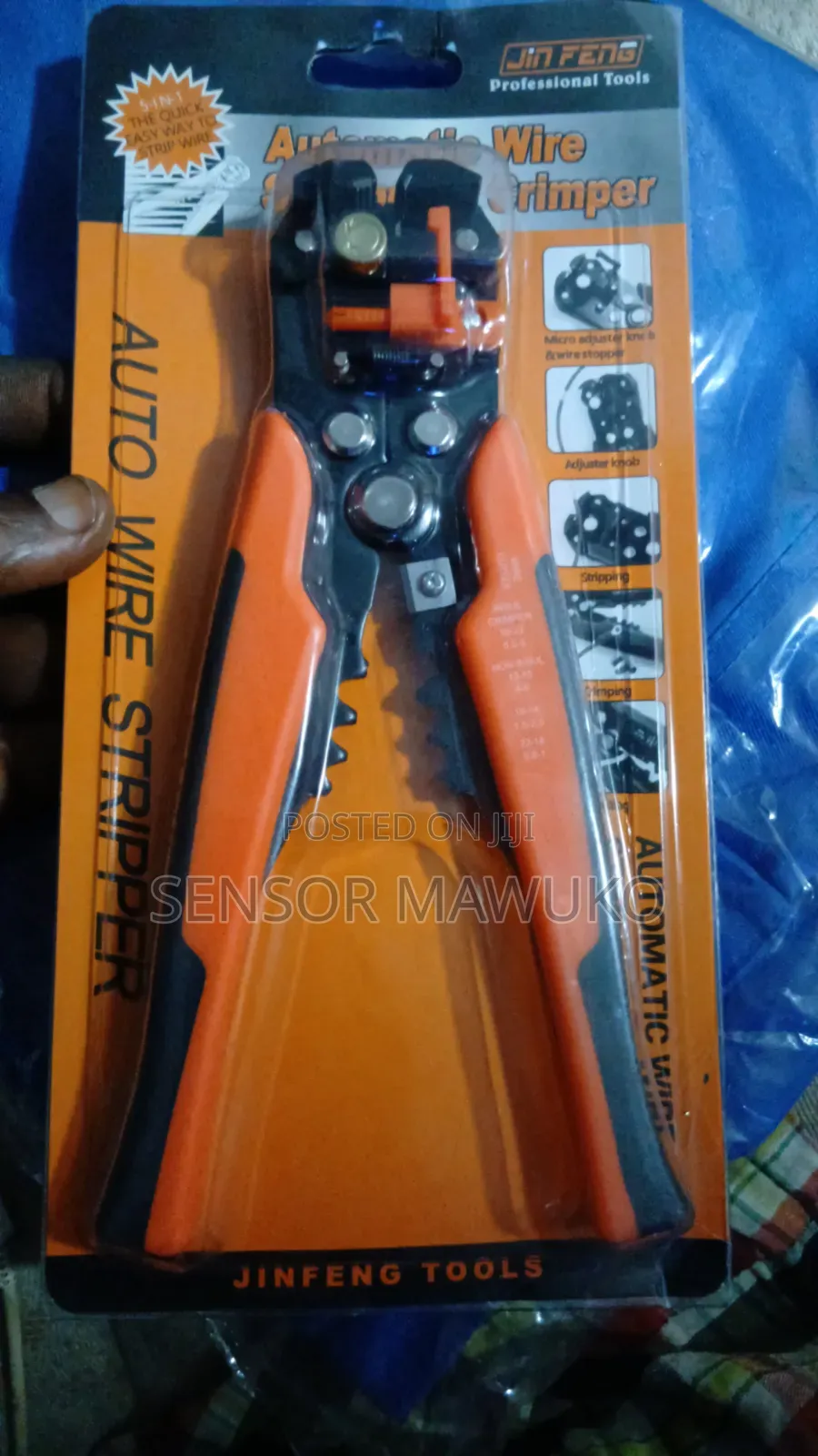 Automatic Wire Stripper and Crimper