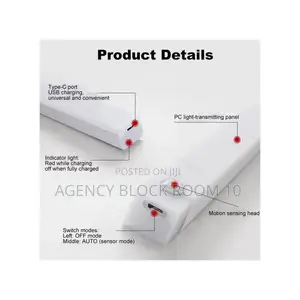 NWD -Under Cabinet Lighting USB Charging Motion Sensor Lighting 30CM