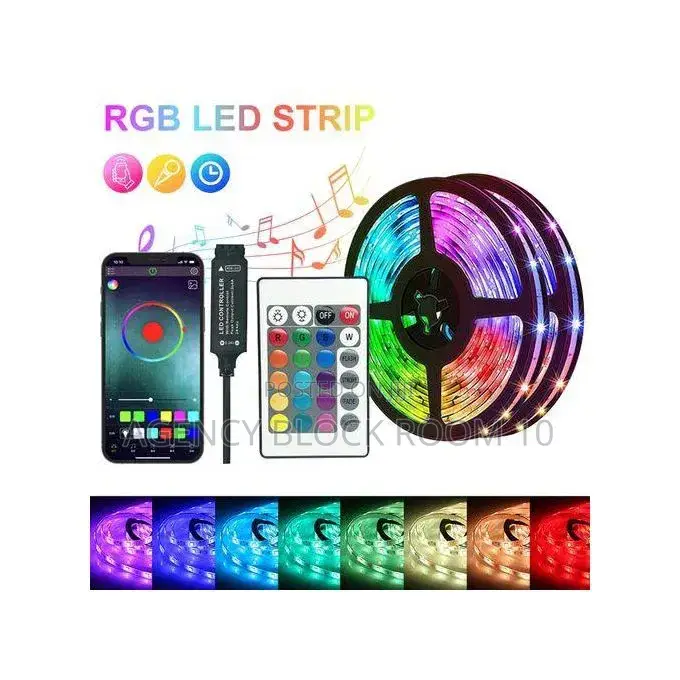Ntnwide Dlivery of Led Strip Light RGB 5v App Remote Contro 4 Party