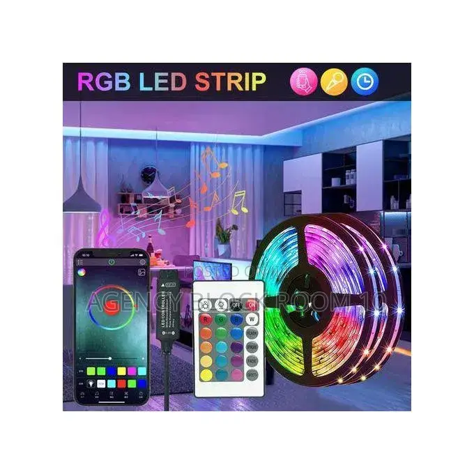 Ntnwide Dlivery of Led Strip Light RGB 5v App Remote Contro 4 Party